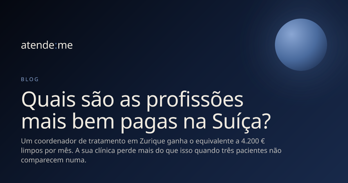 Quais são as profissões mais bem pagas na Suíça?